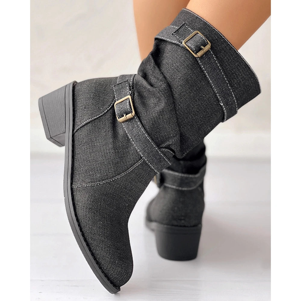 Bottines Rodeo En Denim