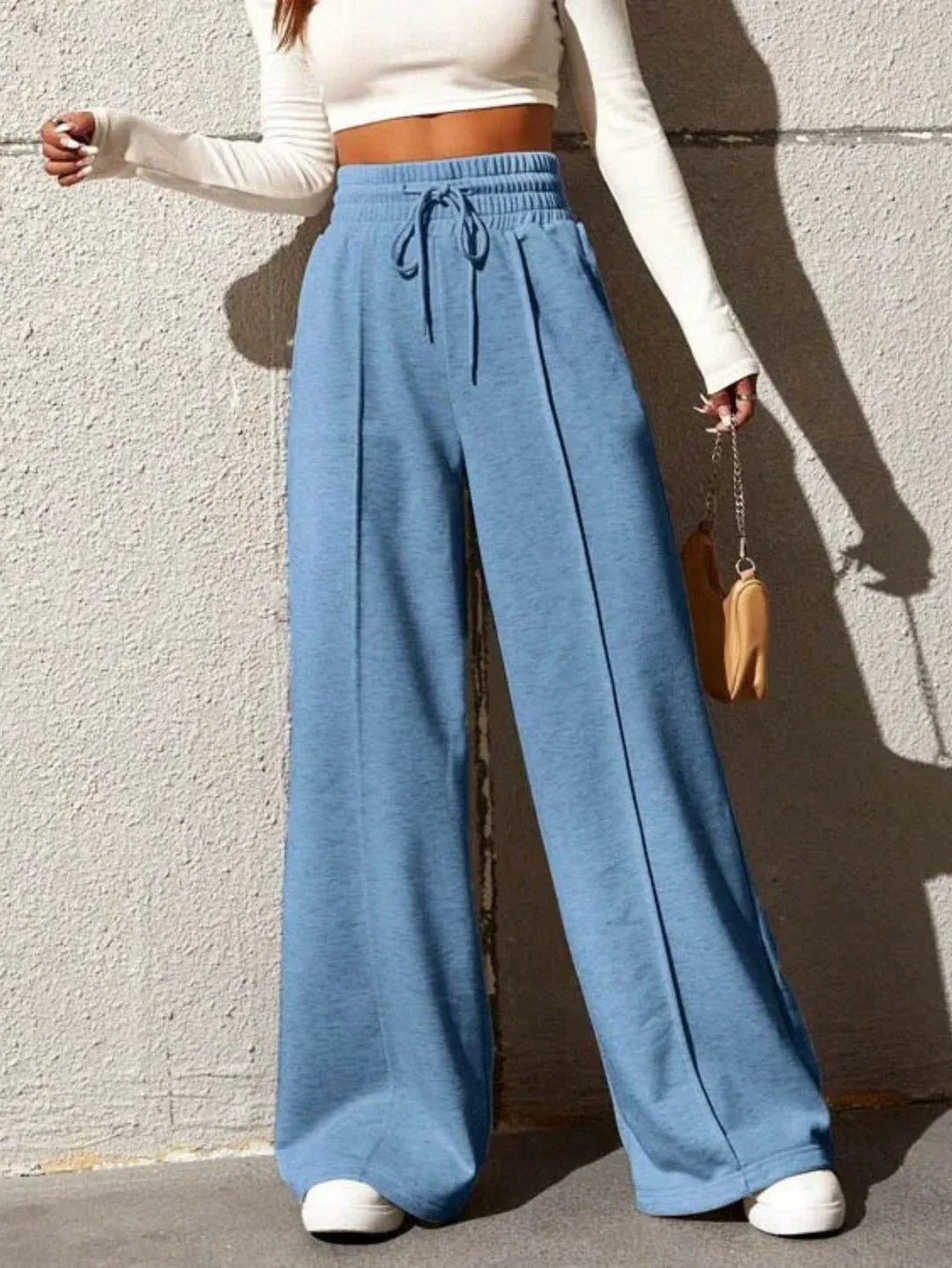 Pantalon Lydia Ample En Coton