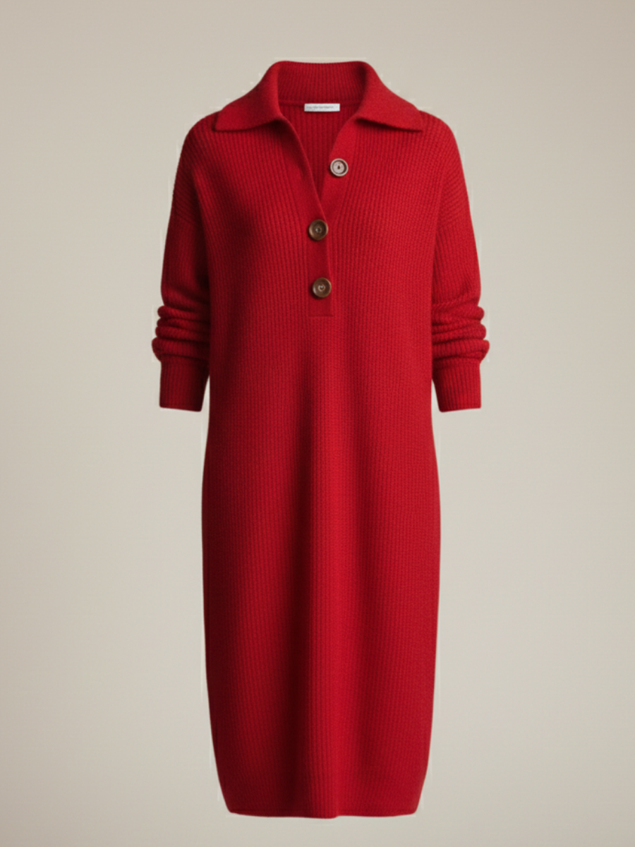 Robe Ayda Mi-Longue En Laine