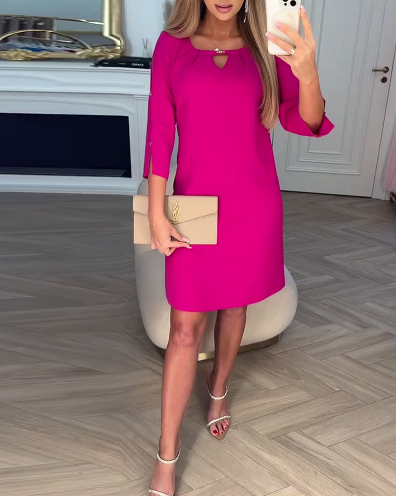 Robe July À Manches Fendues