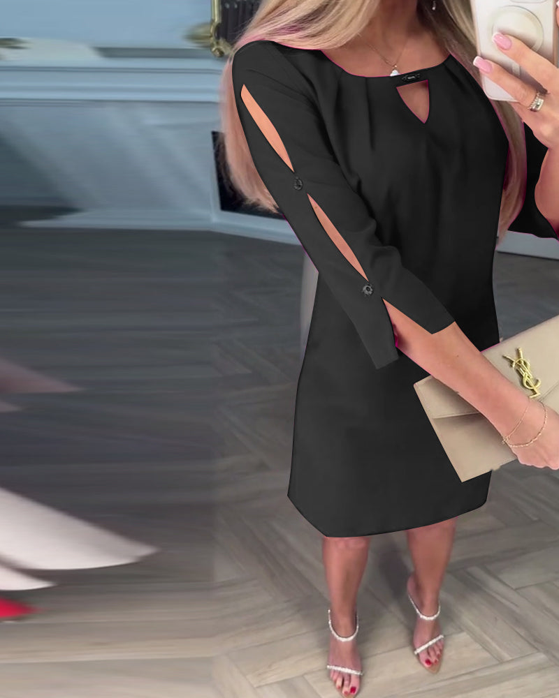 Robe July À Manches Fendues