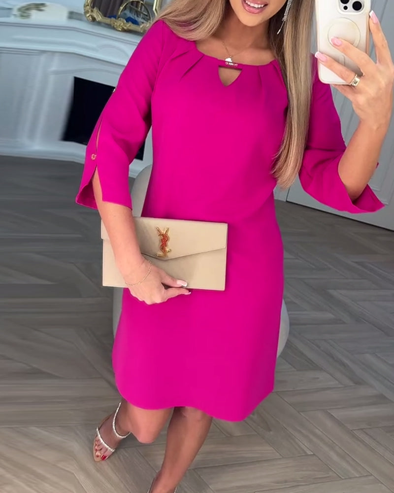 Robe July À Manches Fendues