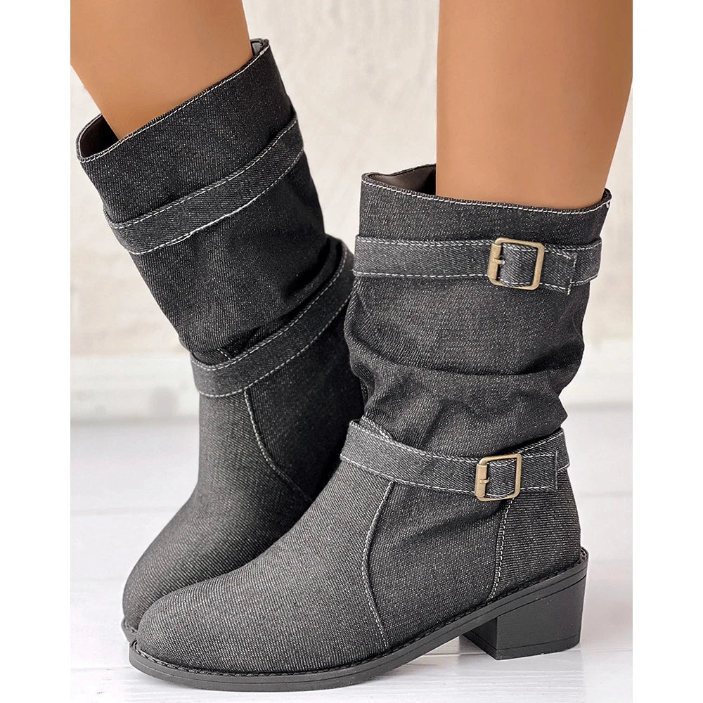 Bottines Rodeo En Denim