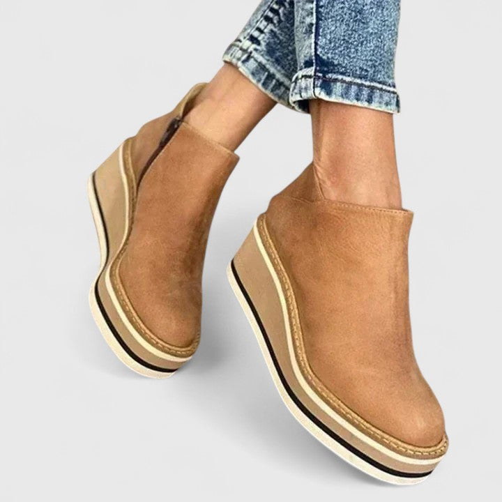 Bottines Sally Élégantes En Cuir