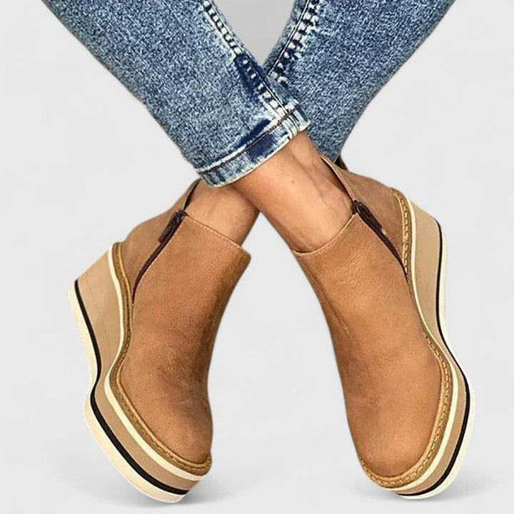 Bottines Sally Élégantes En Cuir