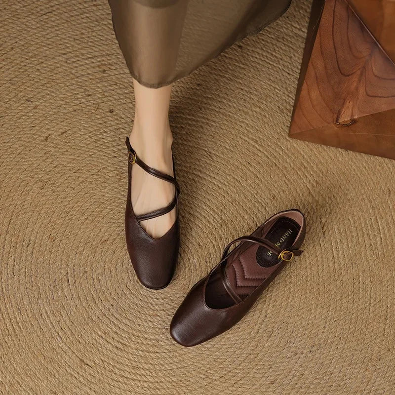 Ballerines Anitta En Cuir