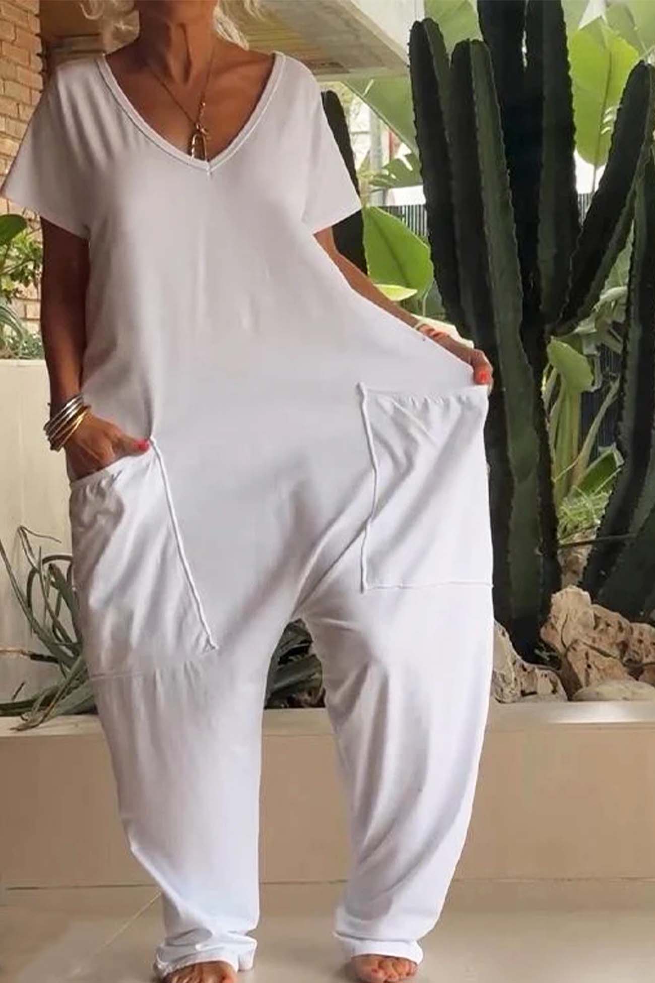 Combinaison Anita Décontracté En Coton