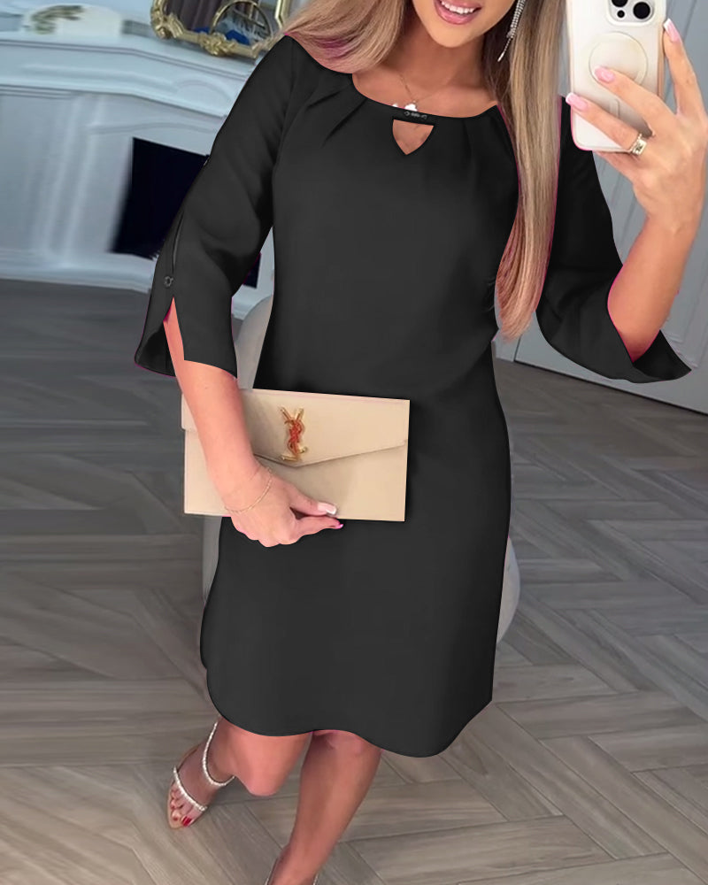 Robe July À Manches Fendues